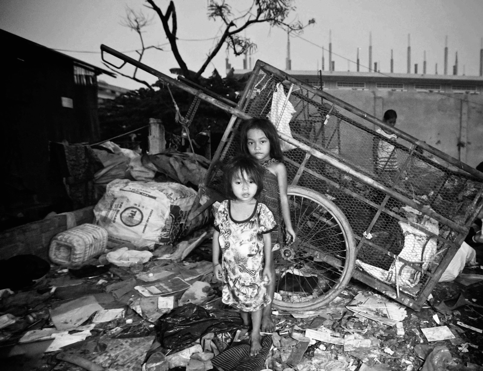 Poor Cambodian Children